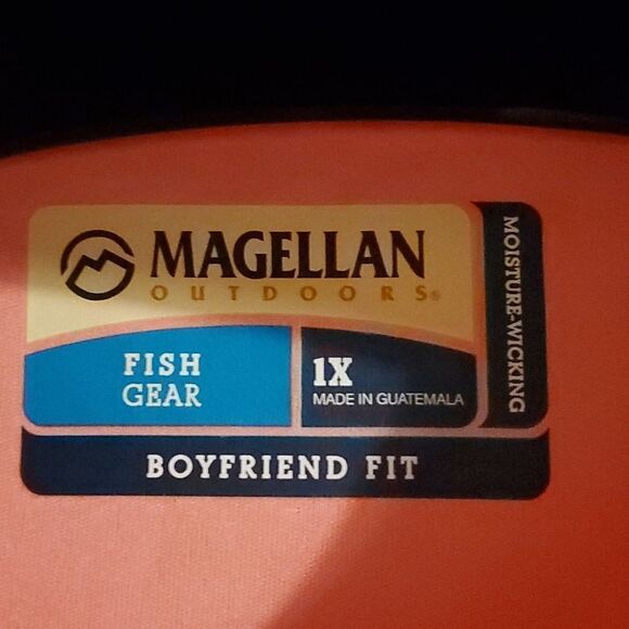 MAGELLAN OUTDOOR  BOYFRIEND FIT 1X - Picture 2 of 7